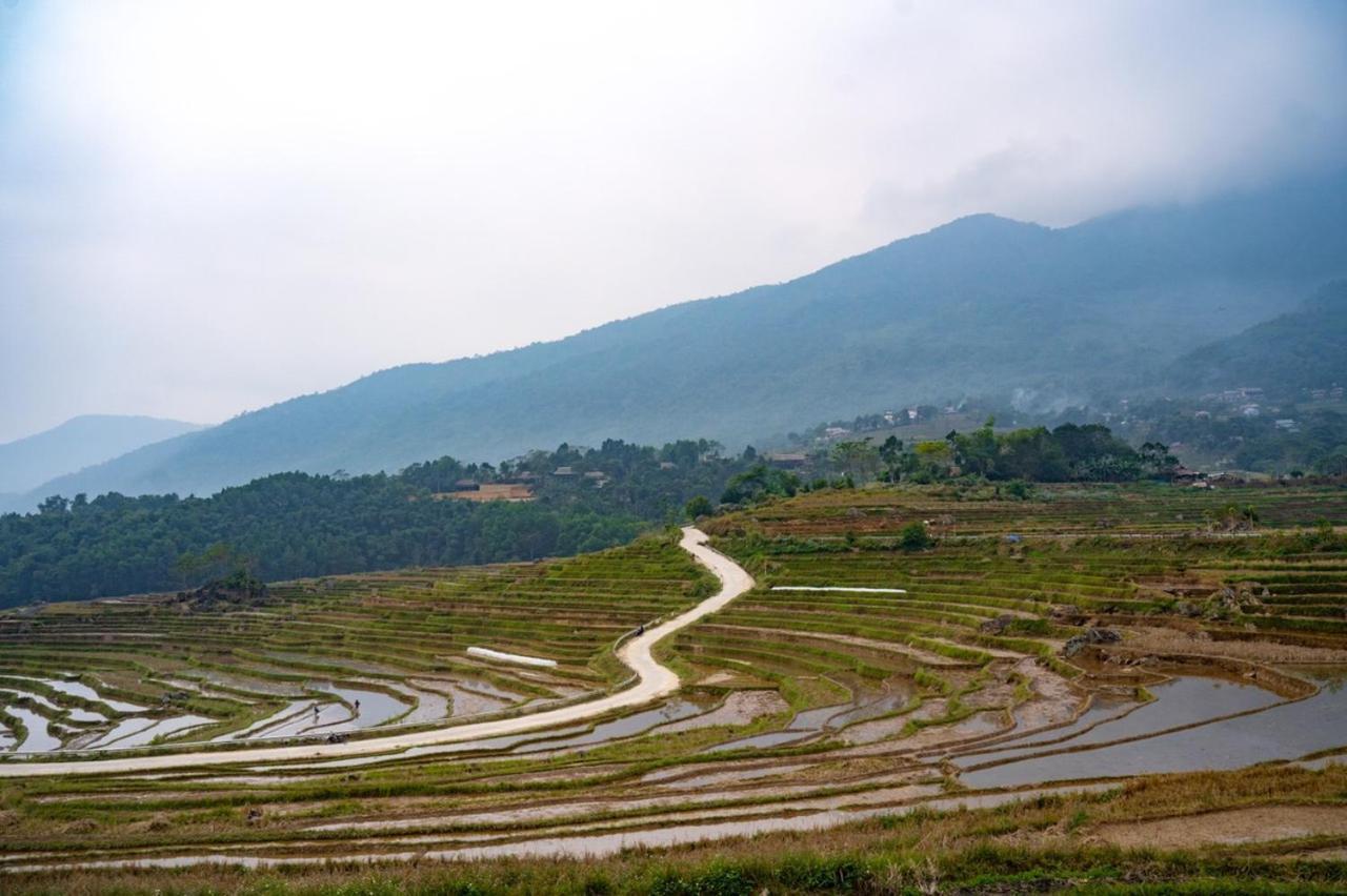 Huong Ba Thuoc Oh Pu Luong Homestay מראה חיצוני תמונה