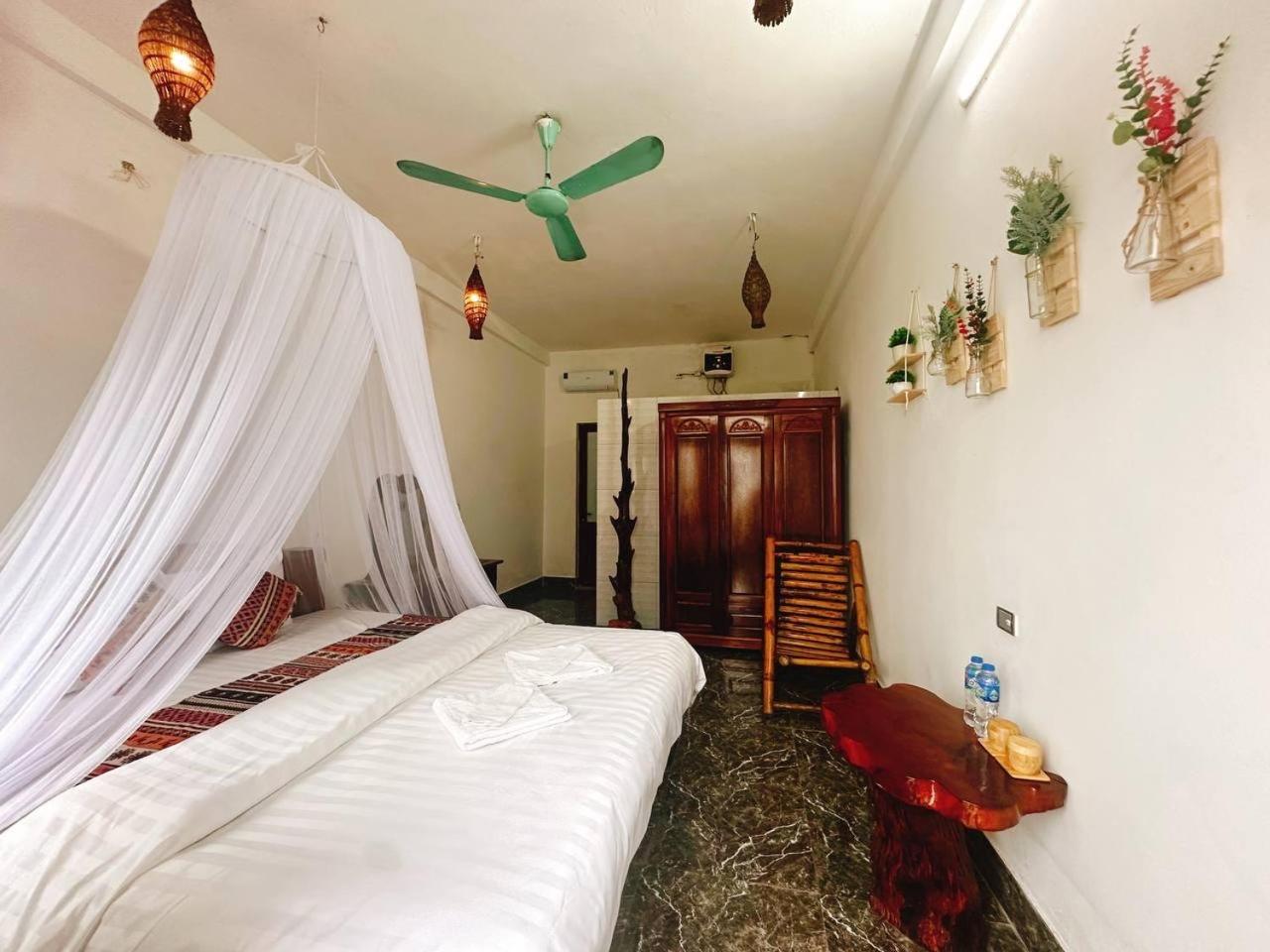 Huong Ba Thuoc Oh Pu Luong Homestay מראה חיצוני תמונה