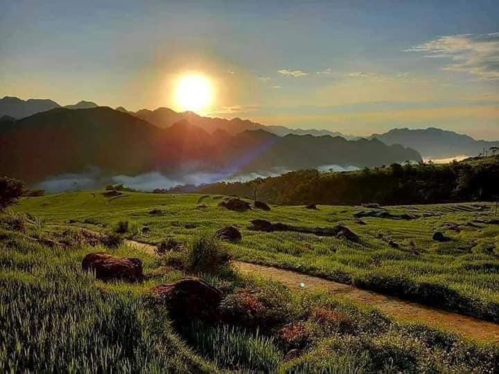 Huong Ba Thuoc Oh Pu Luong Homestay מראה חיצוני תמונה